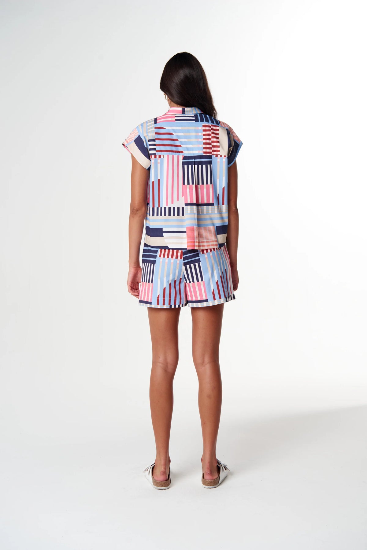 Sun Daze Cotton Shirt - Gypsy Print