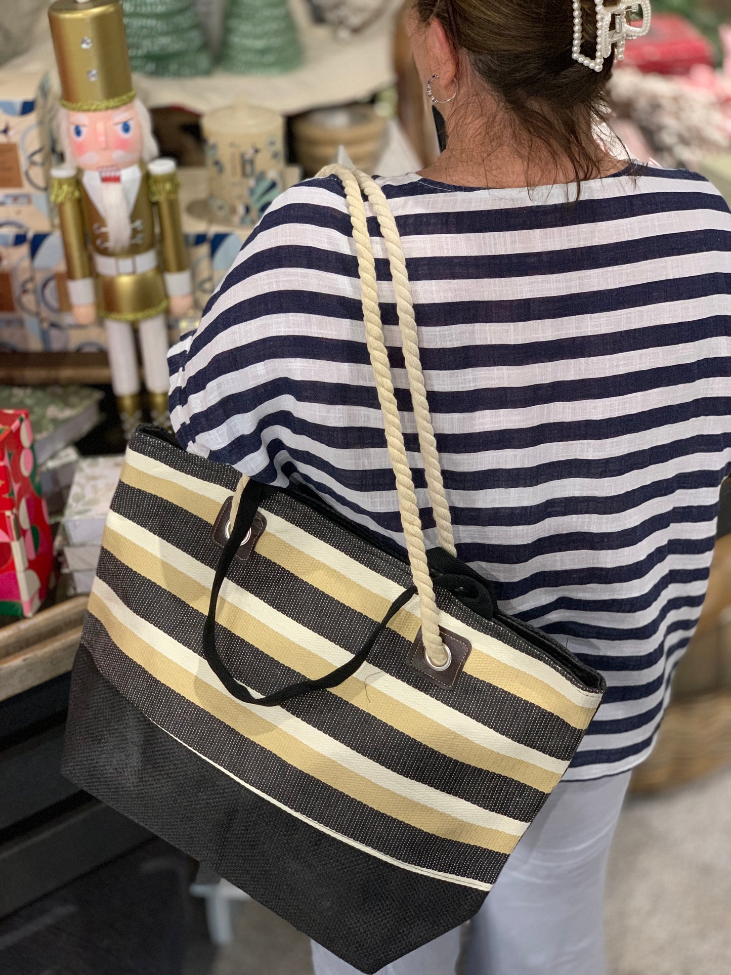 Beach bag - navy