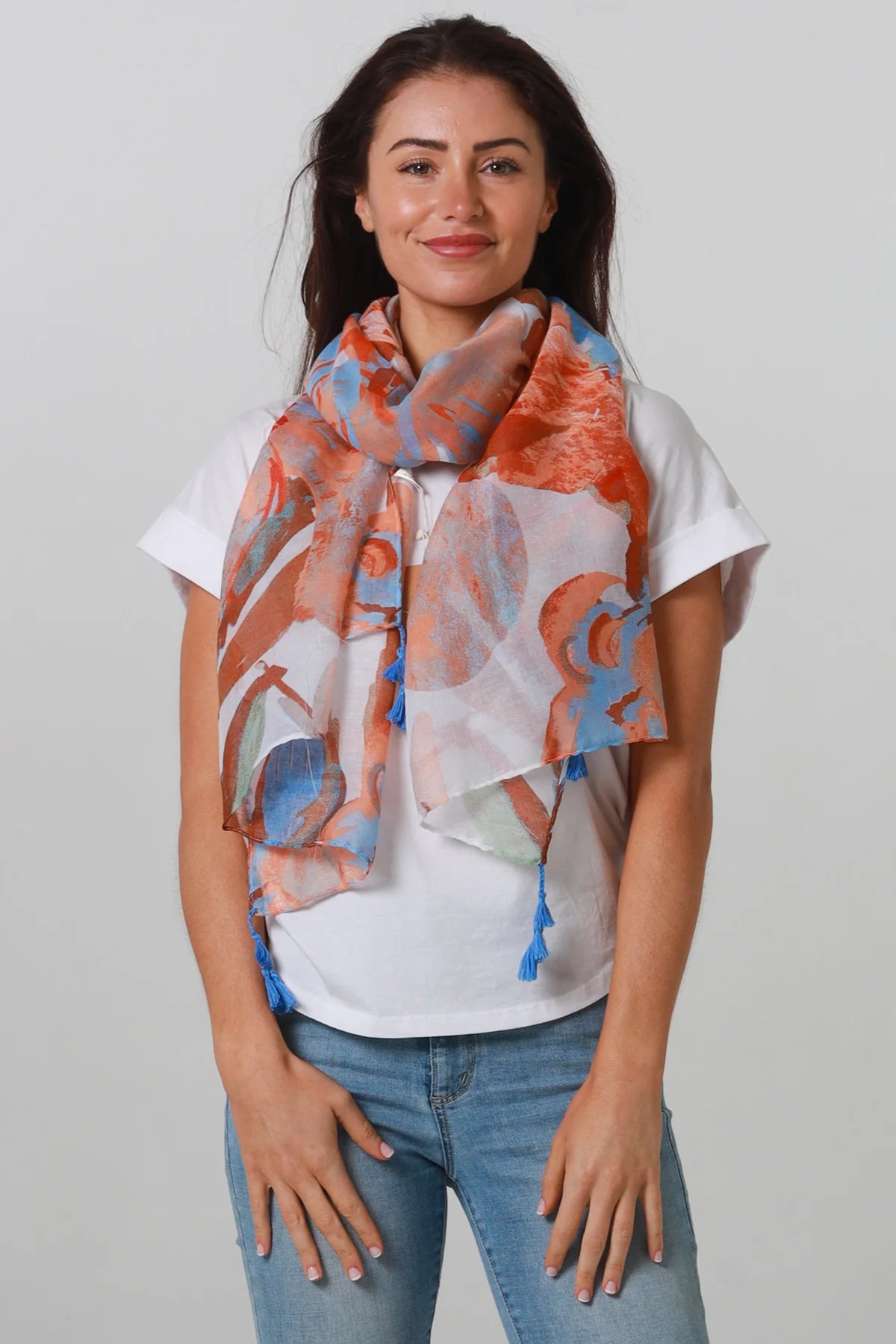 Floral Scarf no1