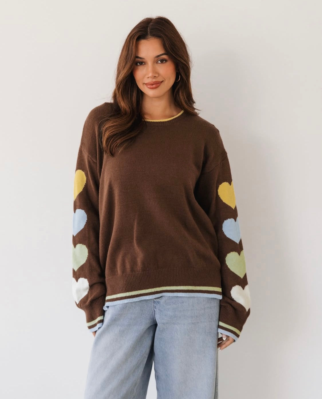 Trail of hearts knit