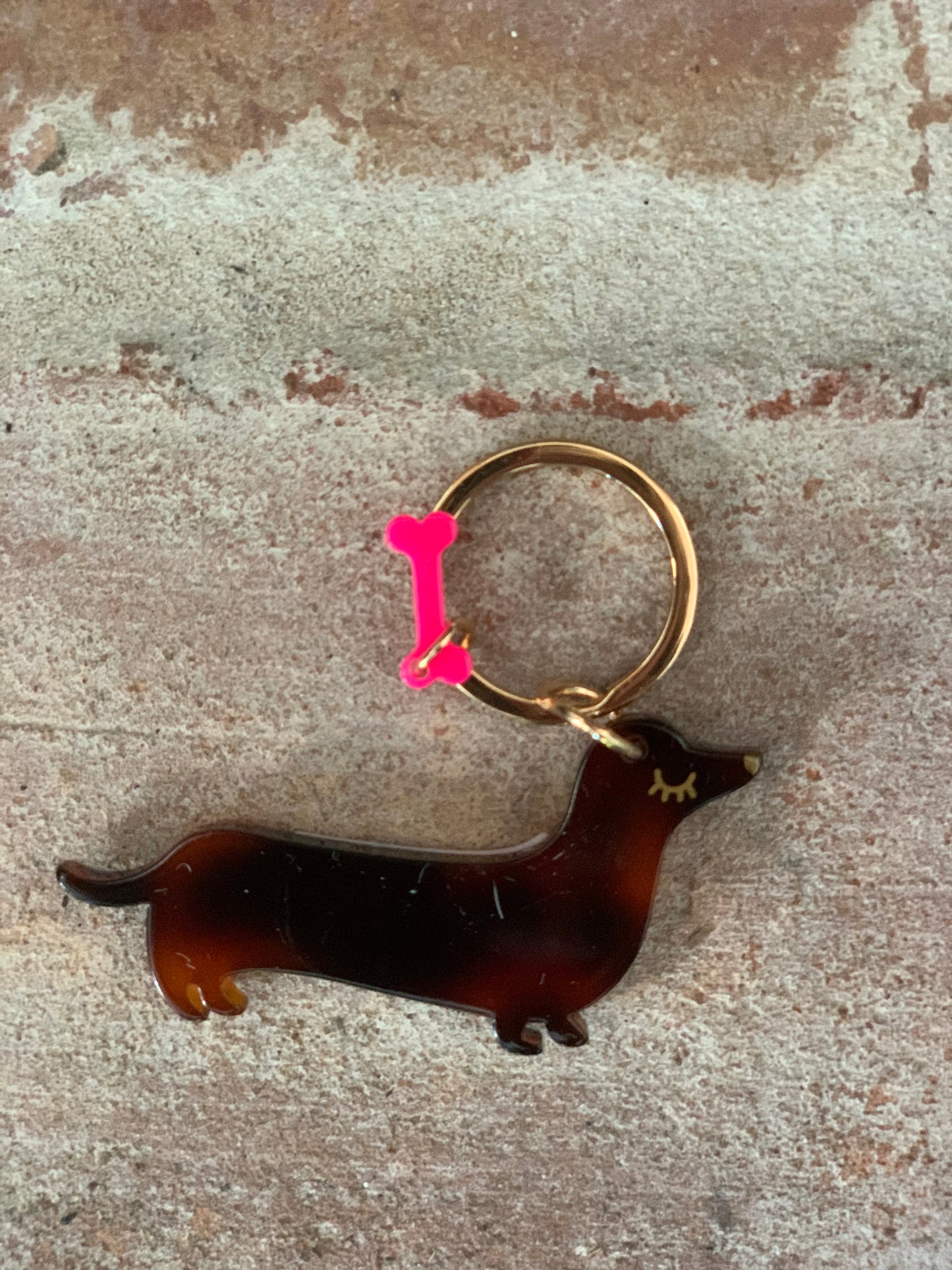 Dachshund Keyring