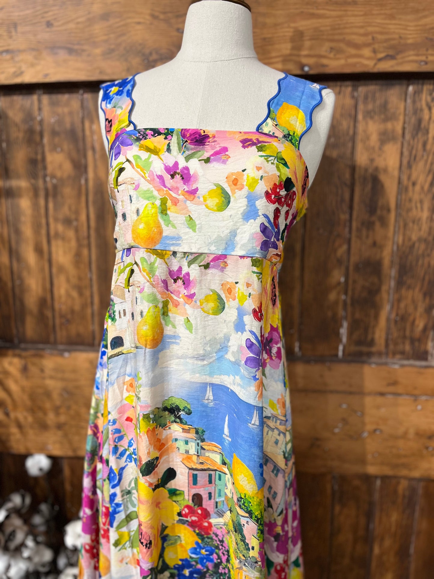 Floral Garden maxi dress