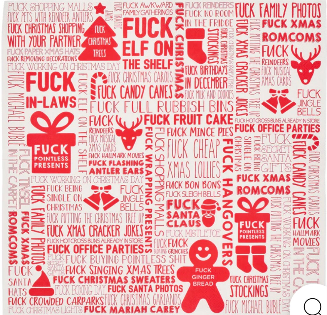 F Word Paper Napkins - 20pc