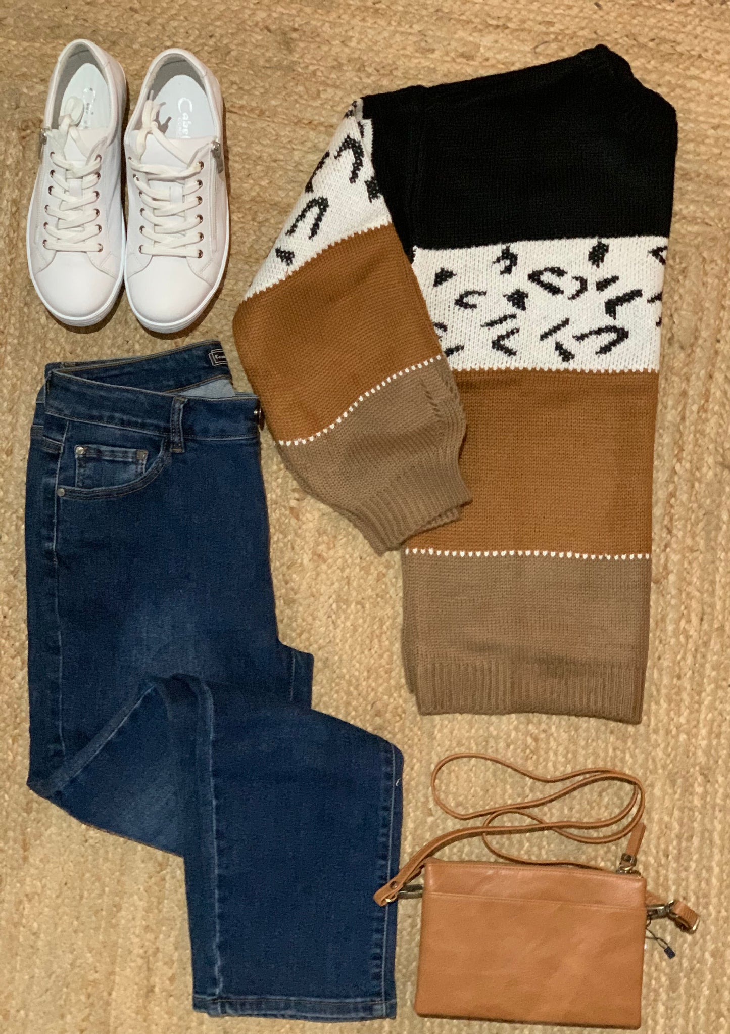 Tahlia Knit - Tan