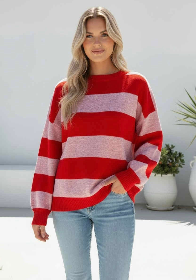 Holly Stripe Jumper