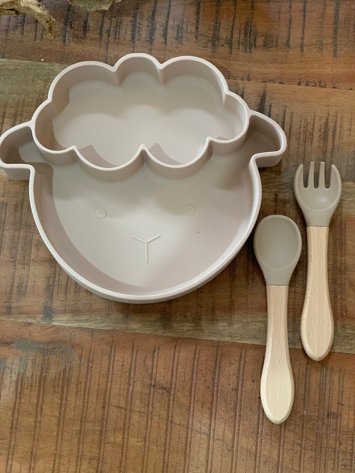 Silicone bowl set -sheep