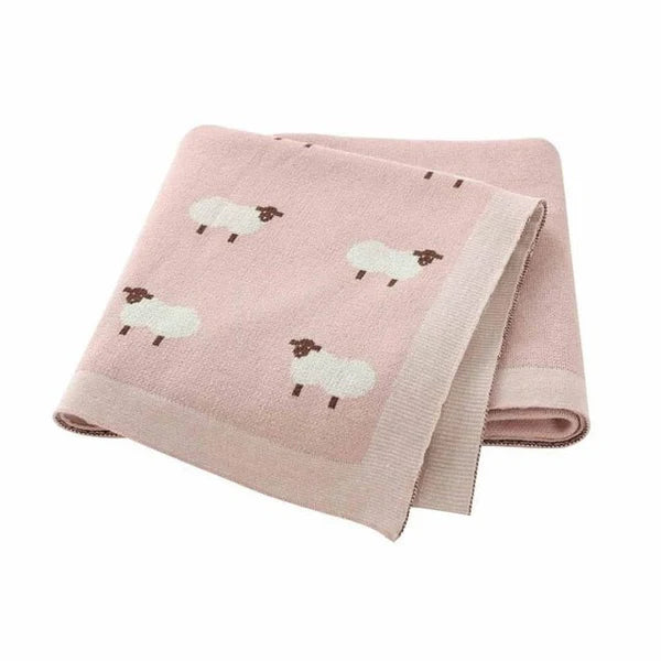 BAAH BAAH BLANKET pink