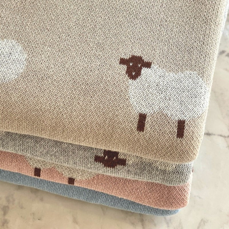 BAAH BAAH BLANKET - grey