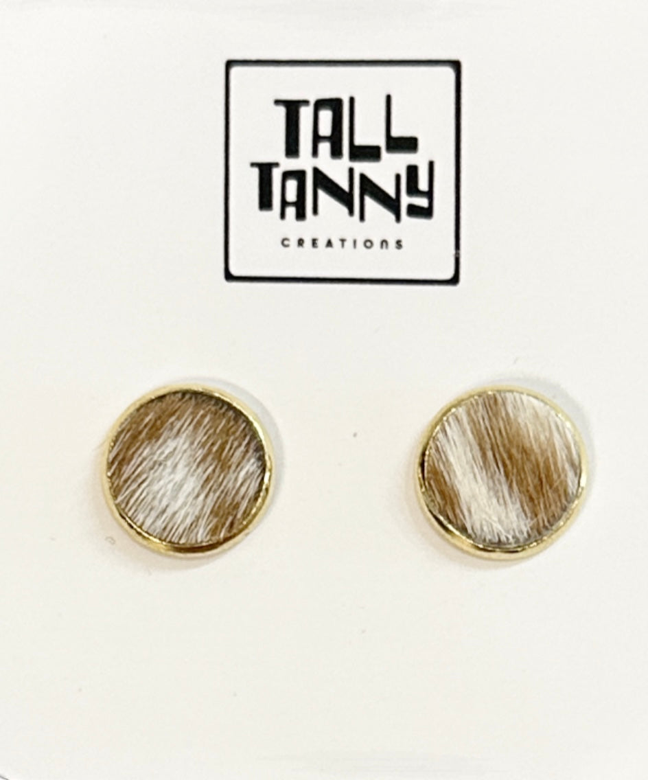 Tall Tanny - Cowhide Studs