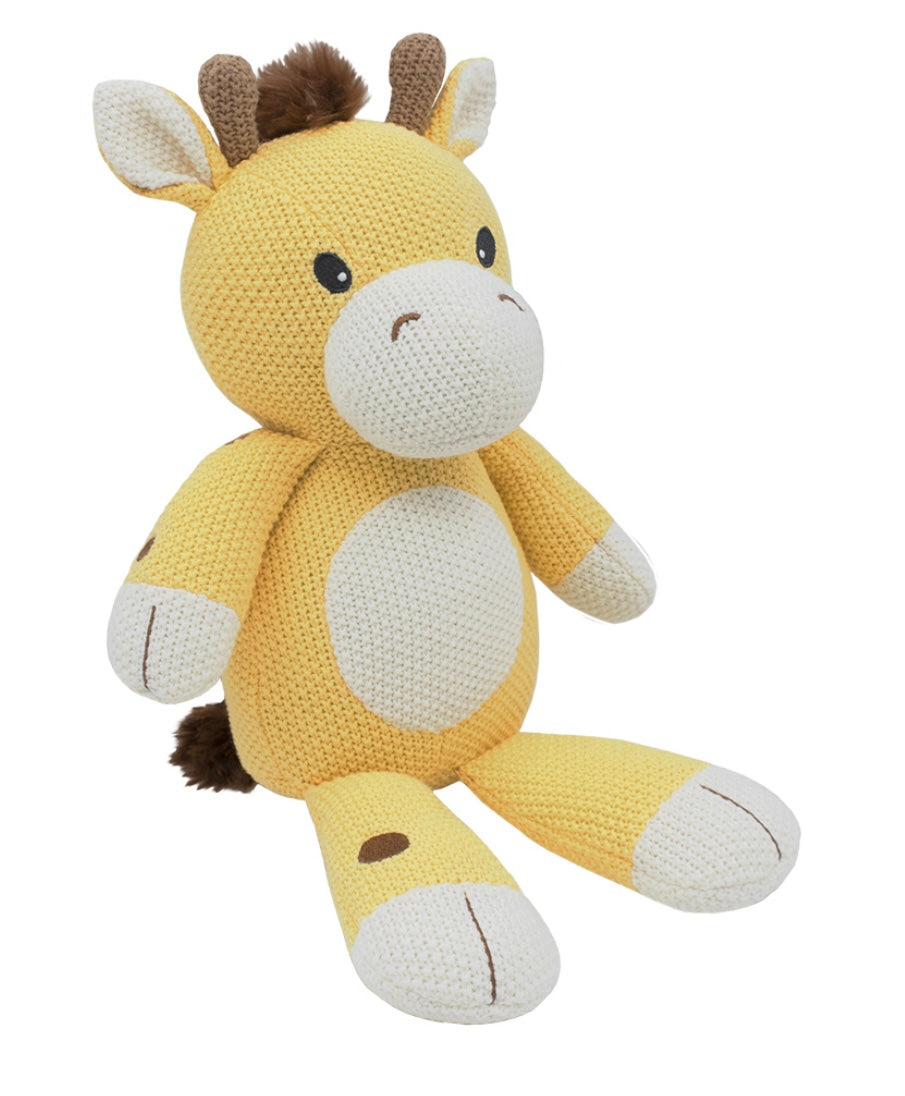 Noah the Giraffe Knitted Toy