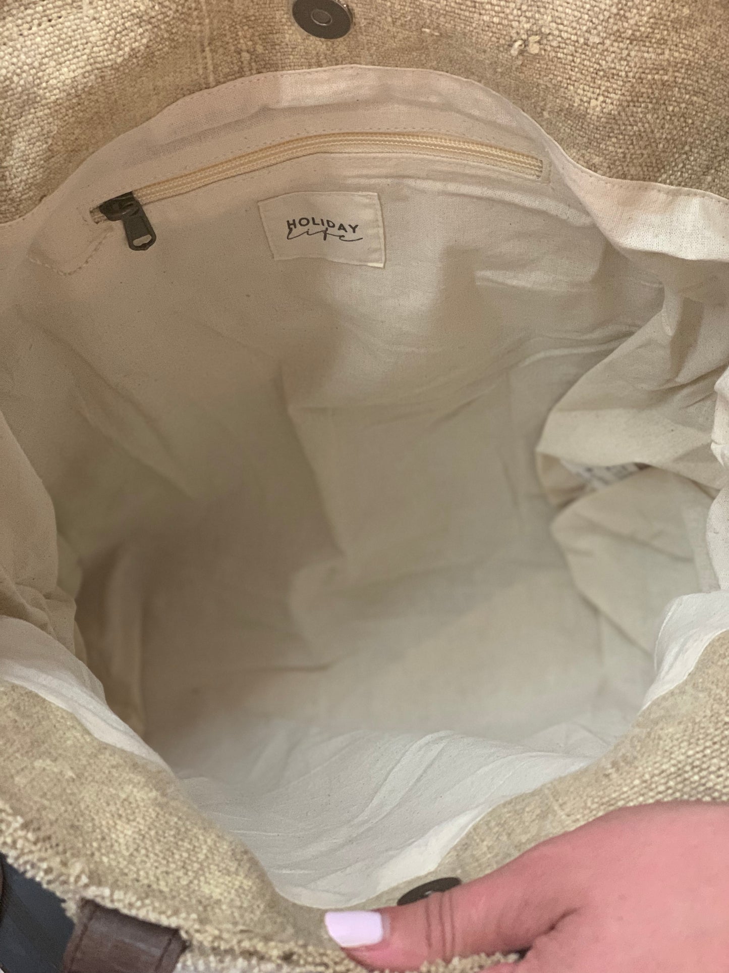 Holiday Hampton Tote