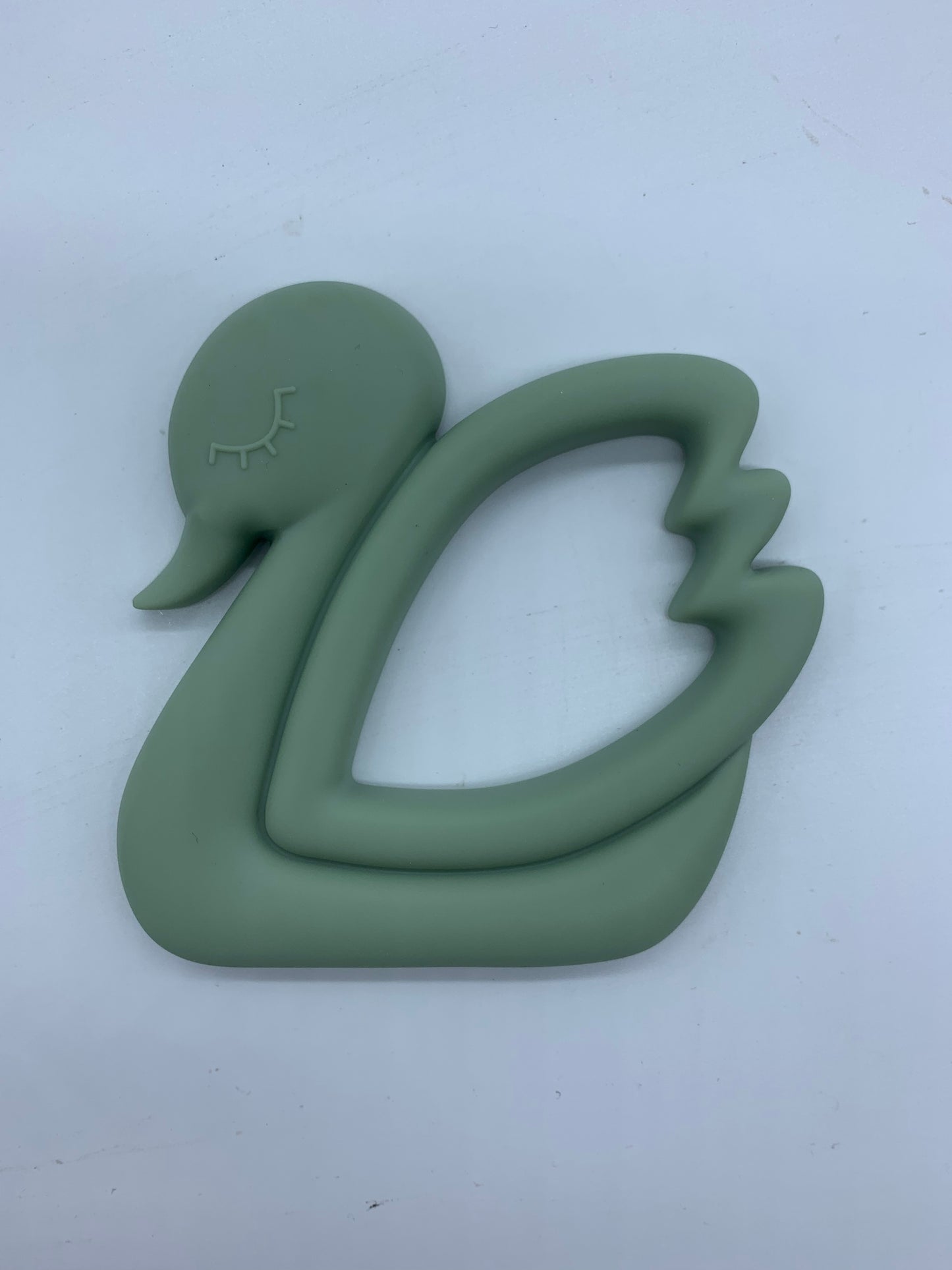 Silicone Swan Teether