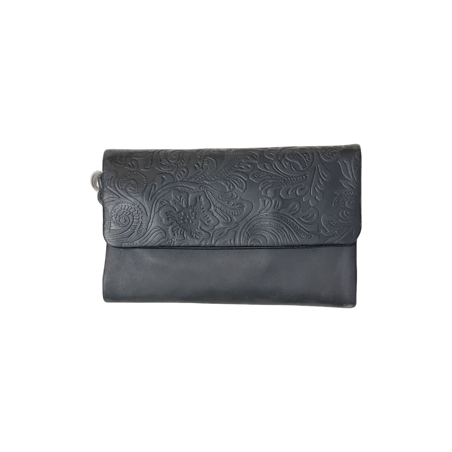 Embossed Oilskin Wallet