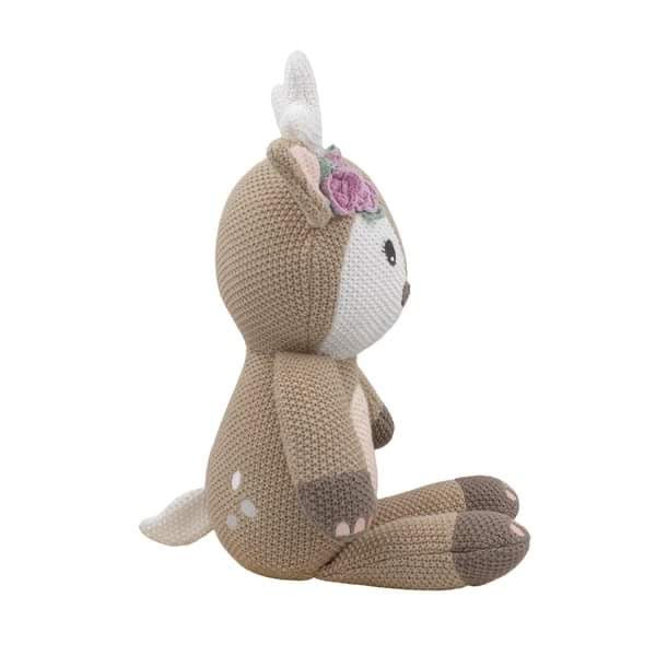 Ava the Fawn knitted toy