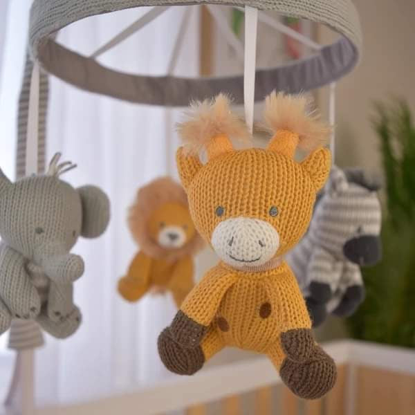 Musically mobile set - Savanna Babies