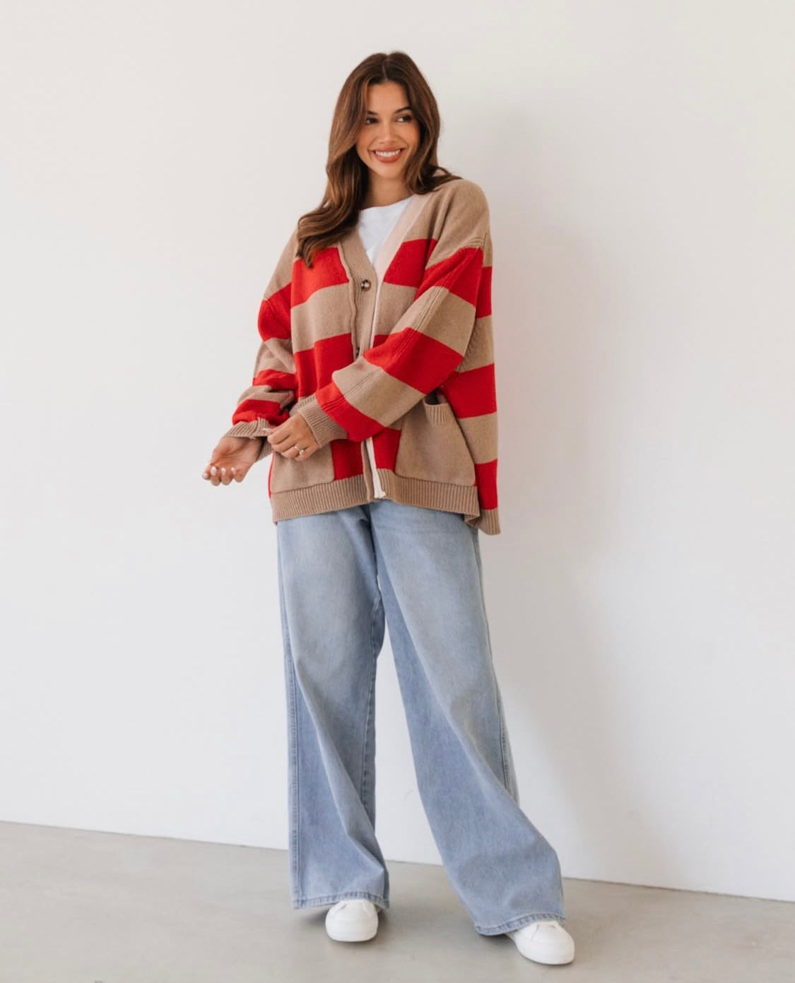 Kingsley Stripe Cardi