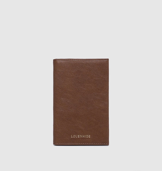 Venice Passport Holder - Saddle Cognac