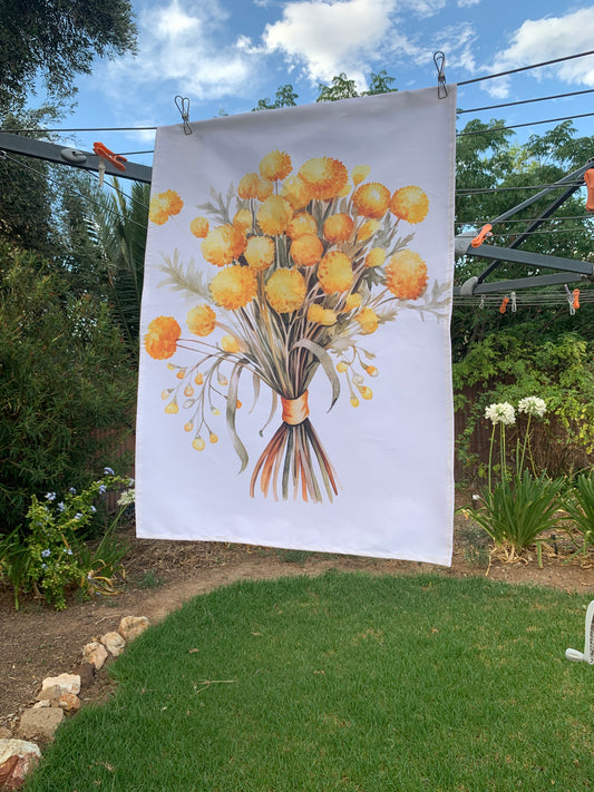 Billy Button Tea Towel