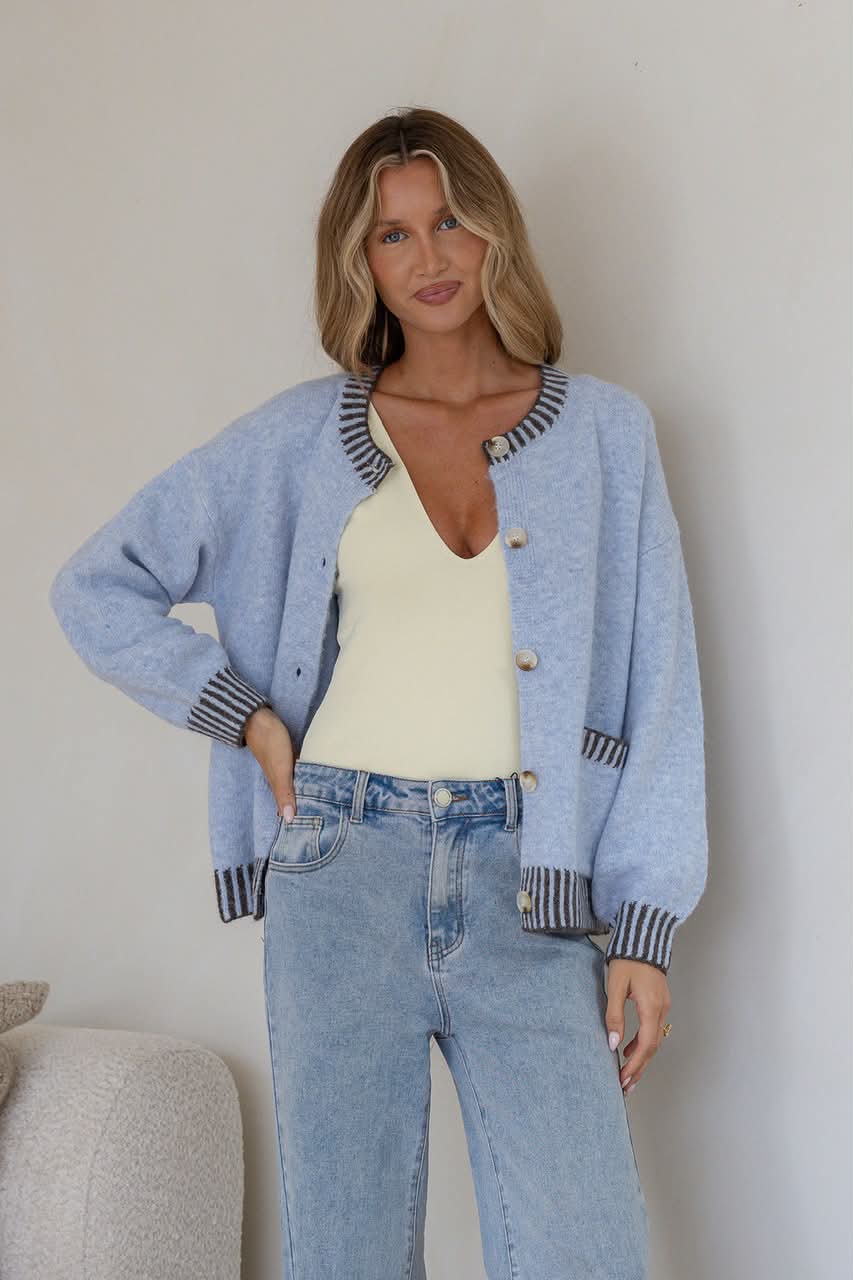 Mack Blanket Stitch Cardi