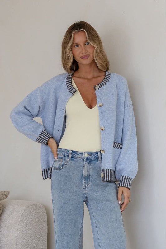 Mack Blanket Stitch Cardi