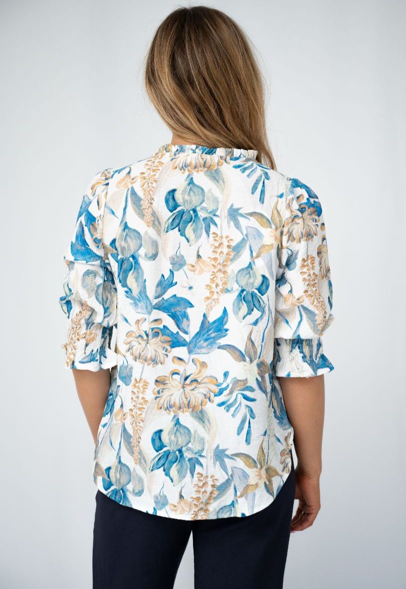 Hyacinth Gather Blouse