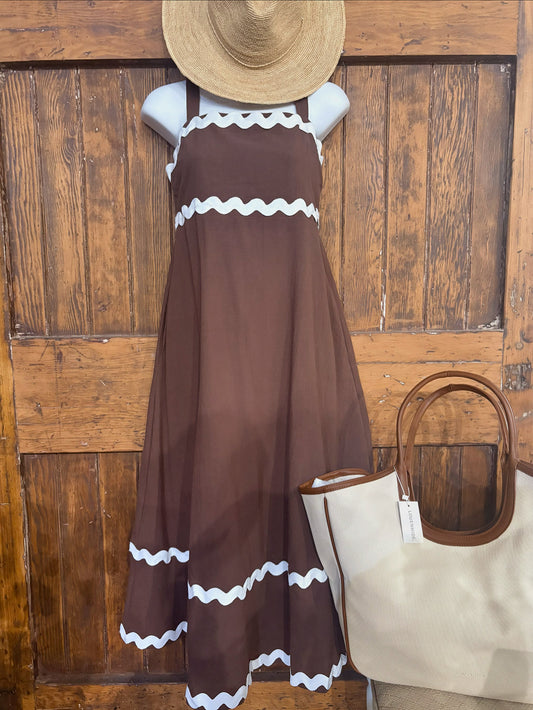 Aleah Dress -choc