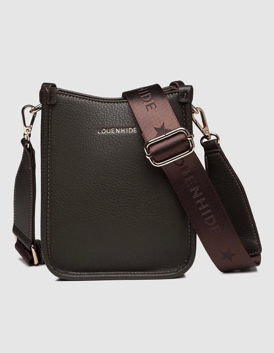 Parker Phone Crossbody Bag - Chocolate