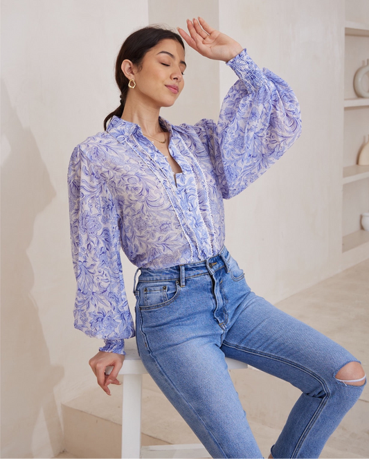 Blue Florence Shirt