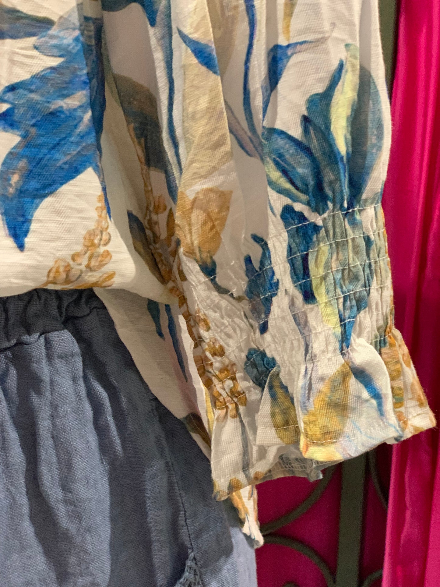 Hyacinth Gather Blouse