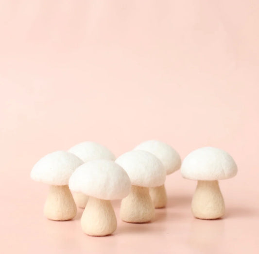 Button mushrooms - 6 pce set