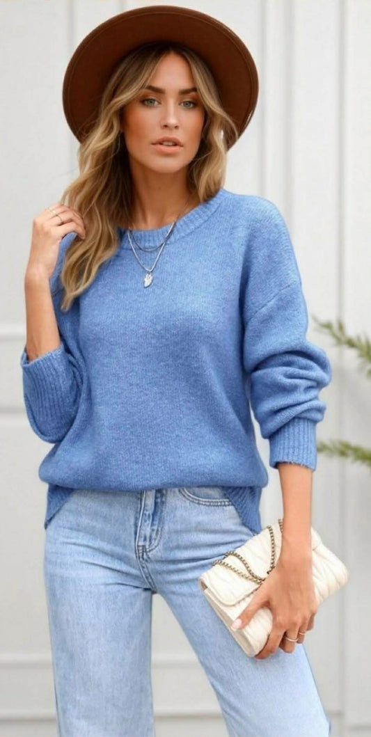 Bethany Knit - Blue