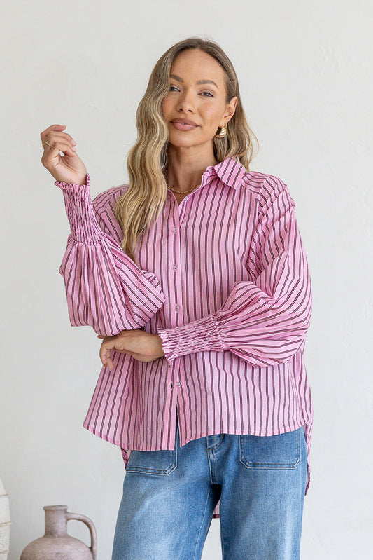 Stripe Belair Cuff shirt