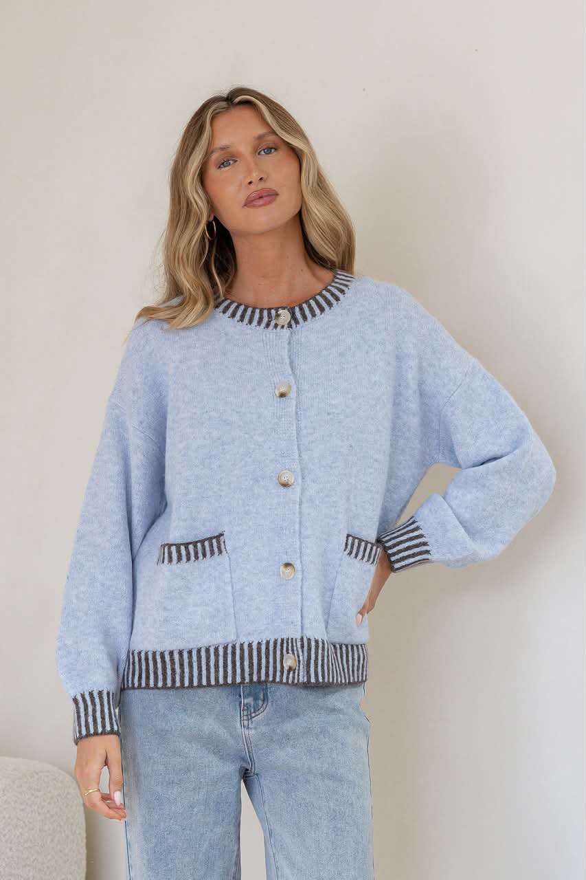 Mack Blanket Stitch Cardi