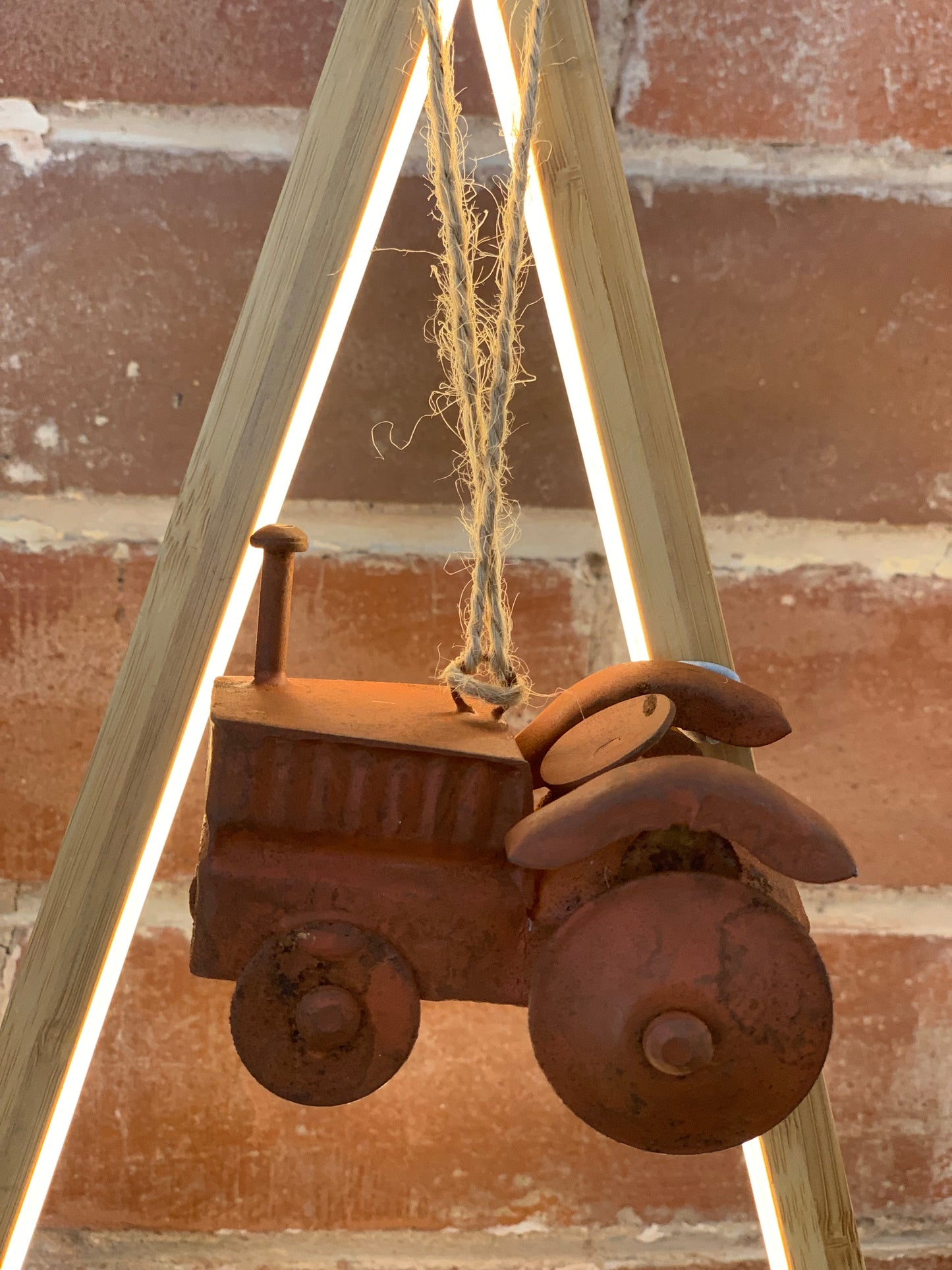 Rustic Tractor Decor