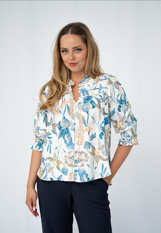 Hyacinth Gather Blouse