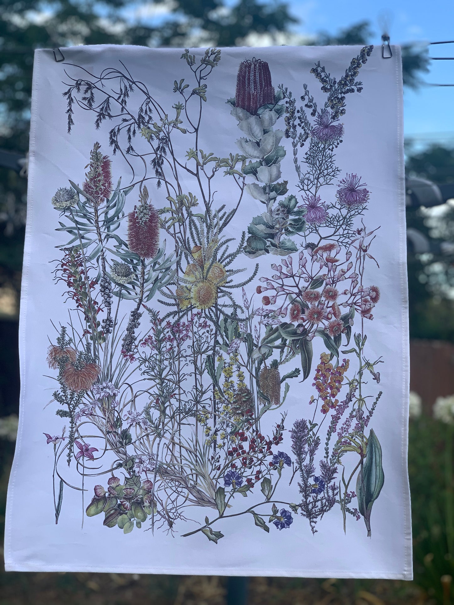 Botanical Tea Towel