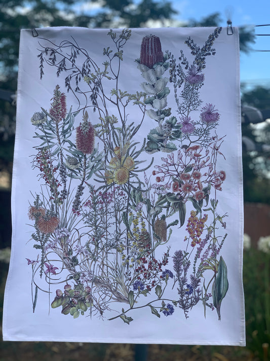 Botanical Tea Towel