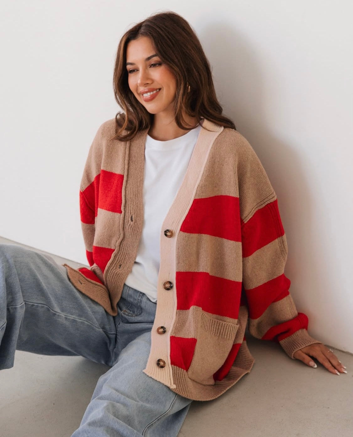 Kingsley Stripe Cardi