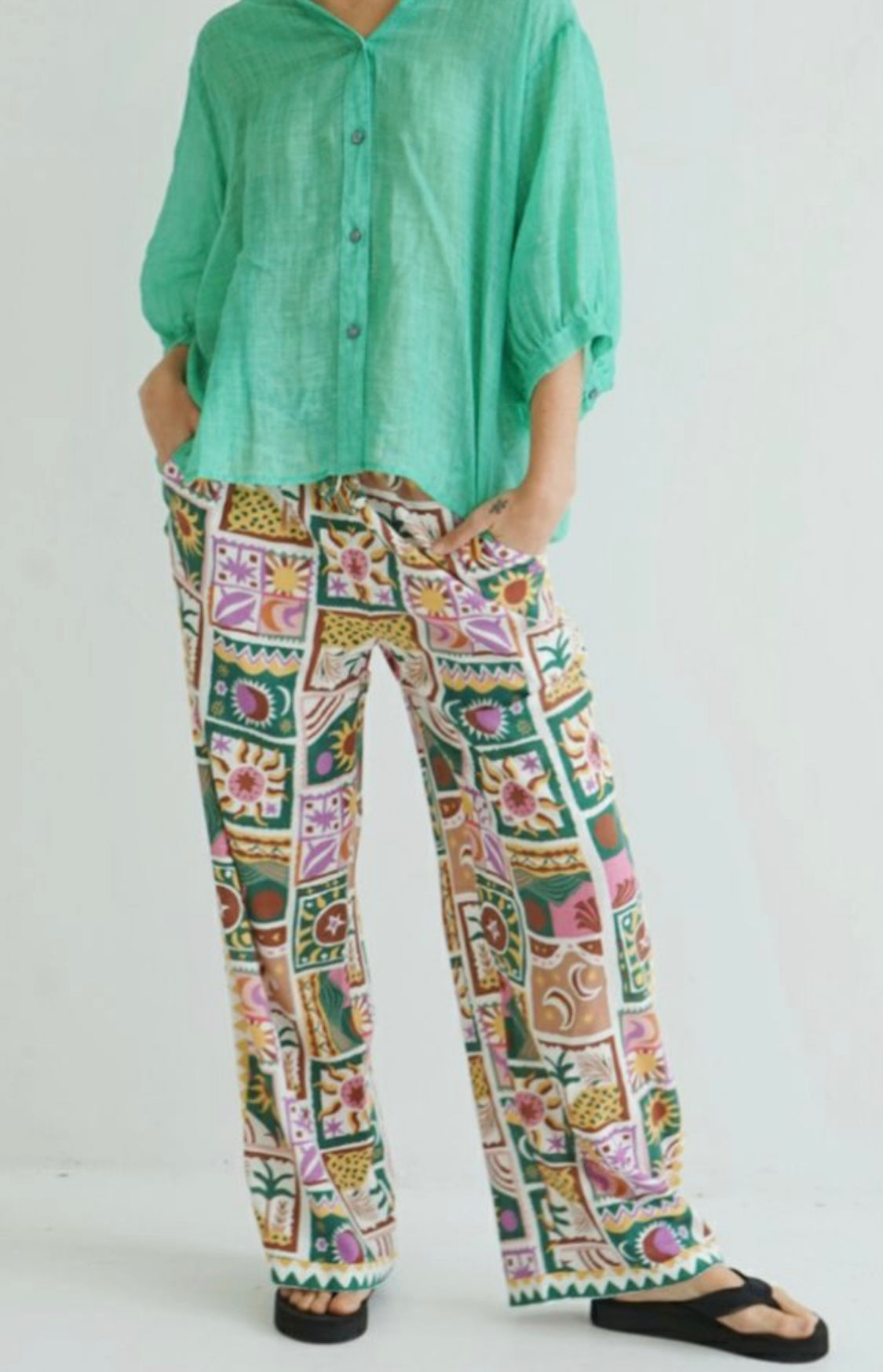 Whispering Oasis pant