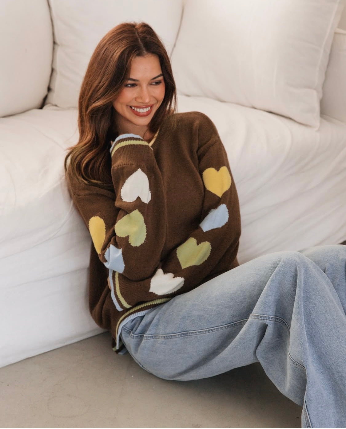 Trail of hearts knit