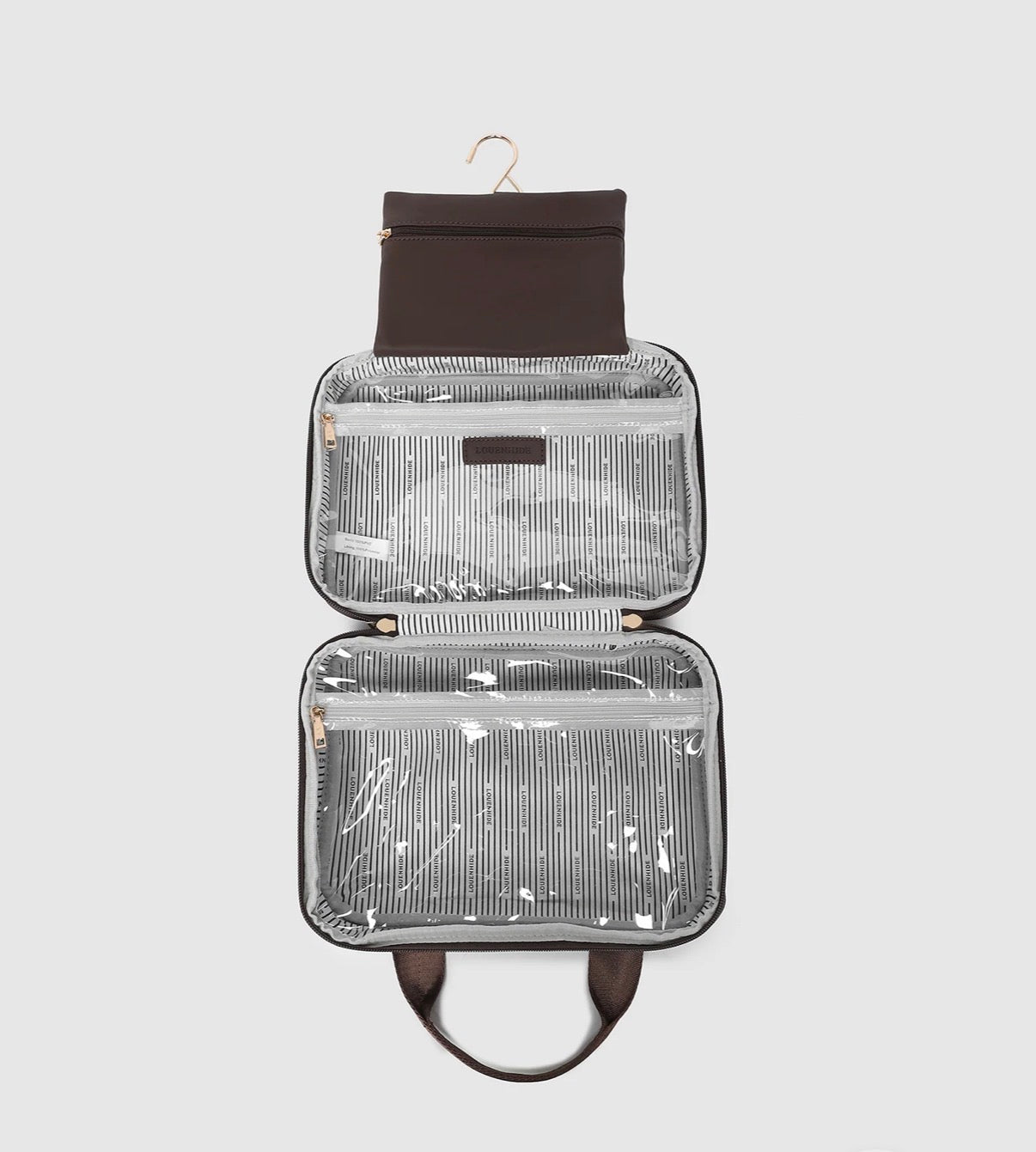 Kenya Cosmetic Bag - Chocolate