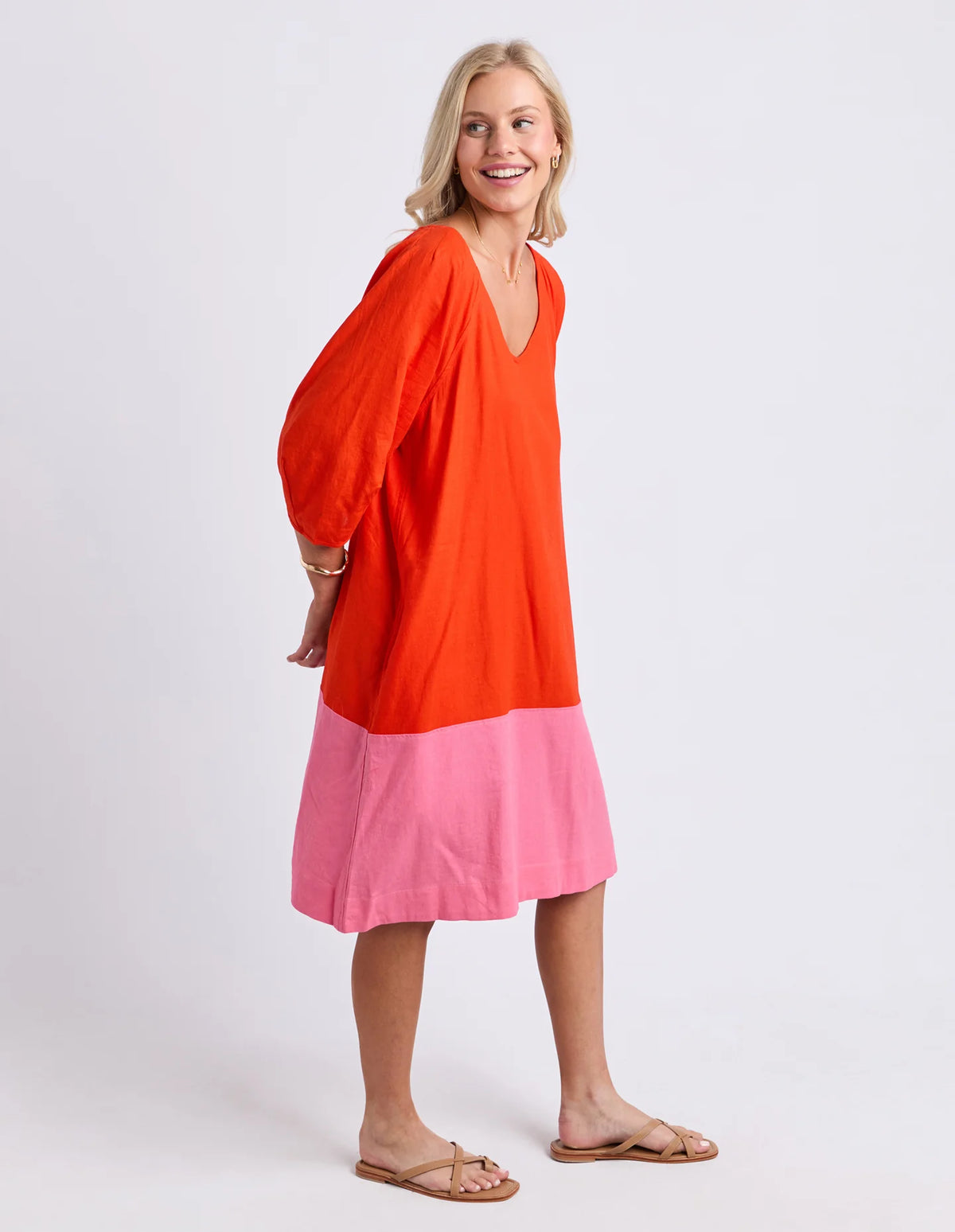 Bella Dress Tangello