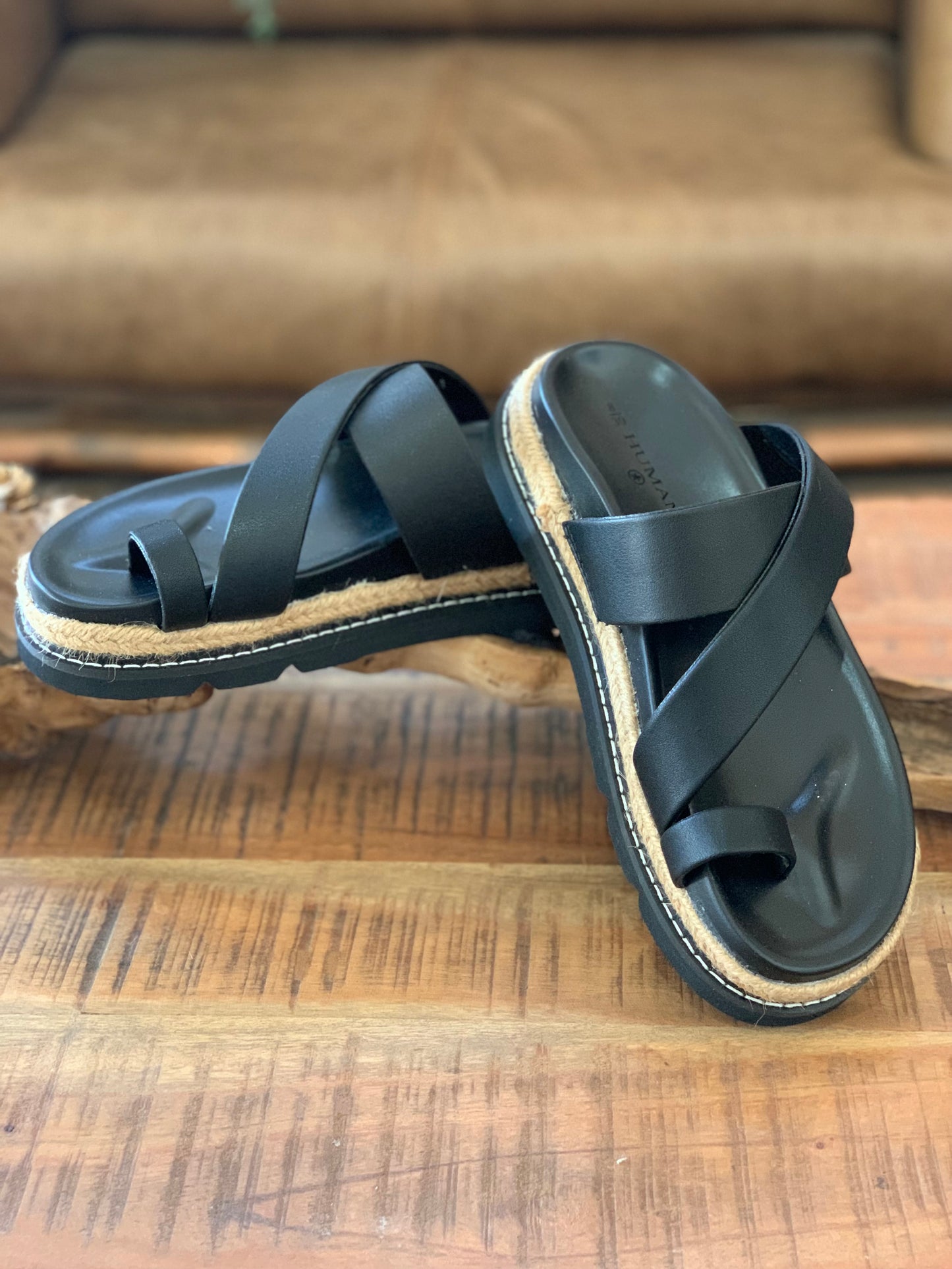 Poppy Slides - Black