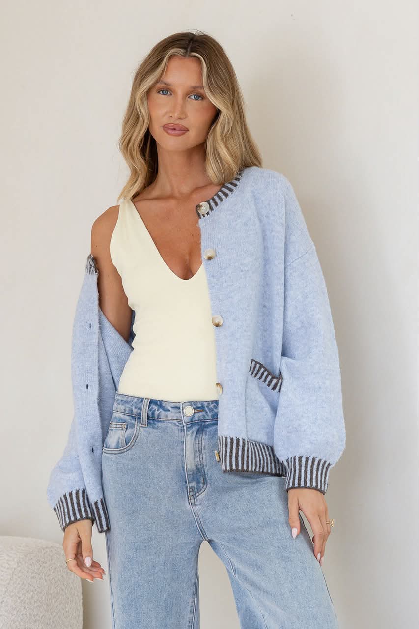 Mack Blanket Stitch Cardi