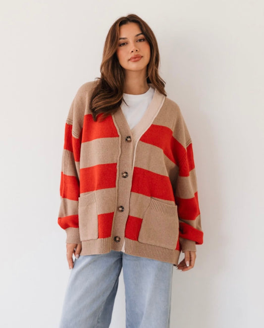 Kingsley Stripe Cardi