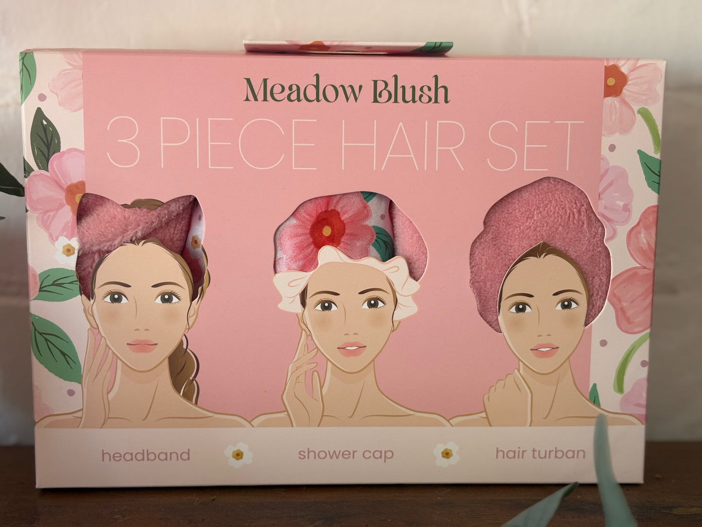 Meadow Blush 3 Piece Hair Set