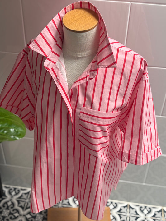 Fria Cotton Stripe Shirt