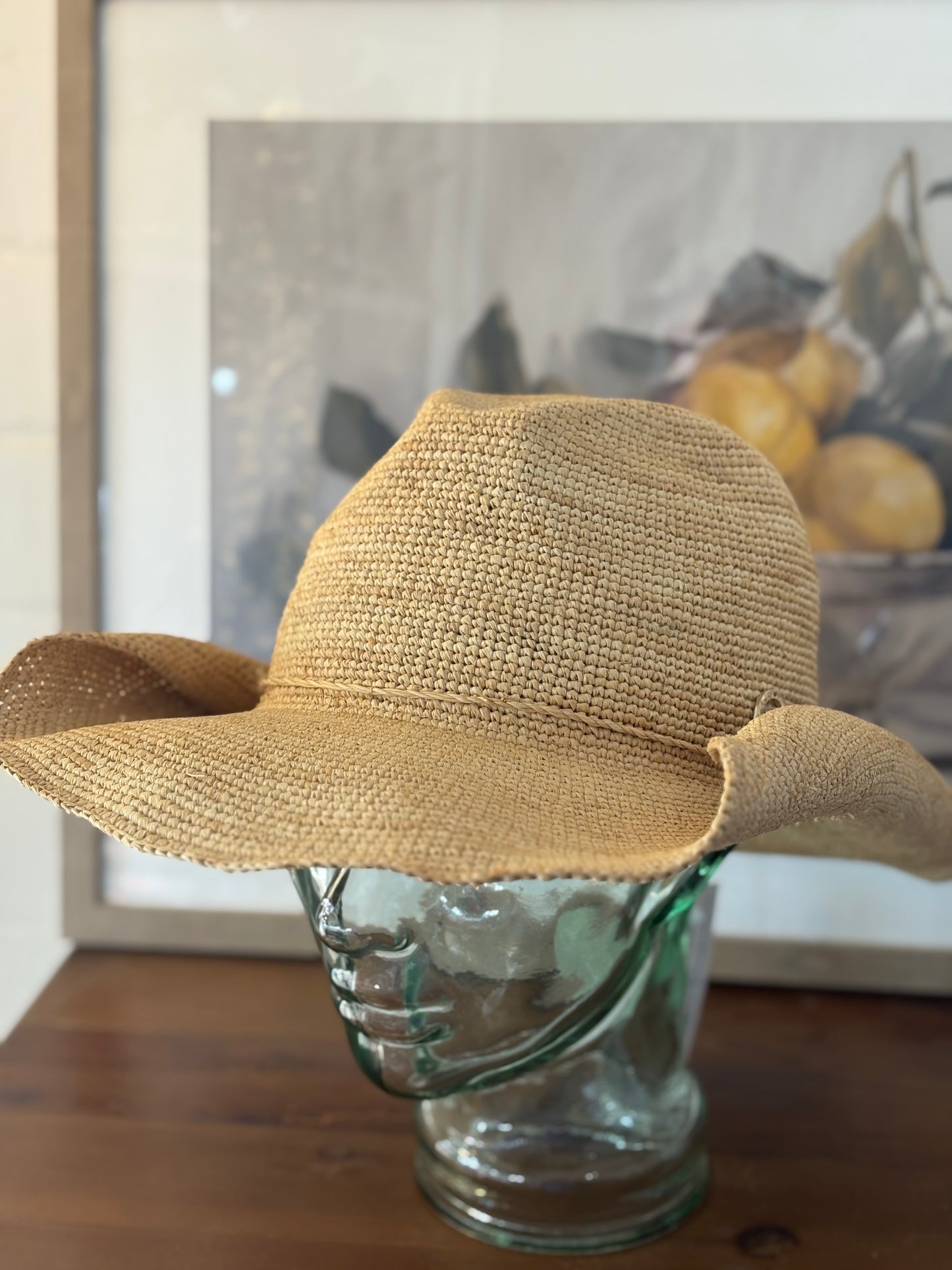 Chloe Cowboy Raffia Hat