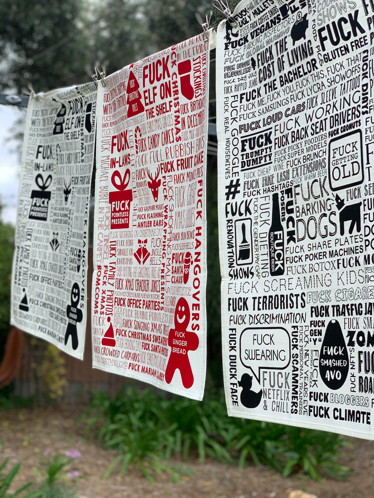 Tea Towel - Cotton - F Word