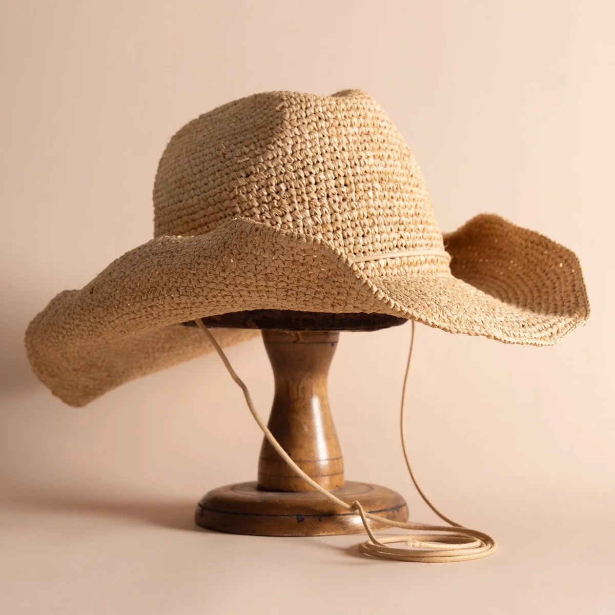 LA PLAGE RAFFIA SUN HAT